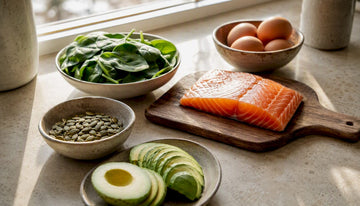 Fresh foods that support progesterone production