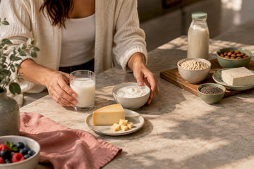 Dairy and alternatives arranged for elimination trial